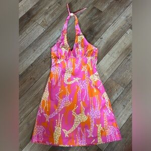 Lilly Pulitzer halter style sundress